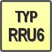 Piktogram - Typ: RRU6